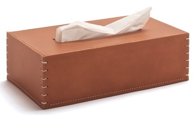Фото Контейнер для салфеток Arte & Cuoio TISSUES