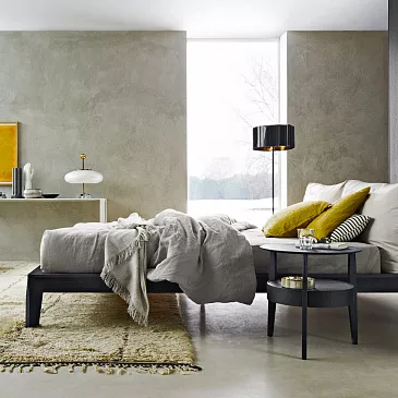 Фото Кровать с мягким изголовьем Wish от Molteni & C