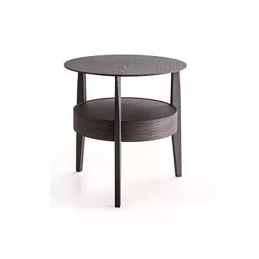 Фото Прикроватный столик с ящиком When Eucalyptus / Oak Black от Molteni & C