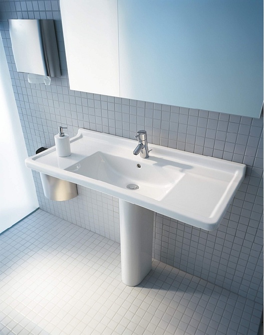 Фото 0865160000 Пьедестал бел. Philippe starck 3 (DURAVIT) (Германия) (137487) белый