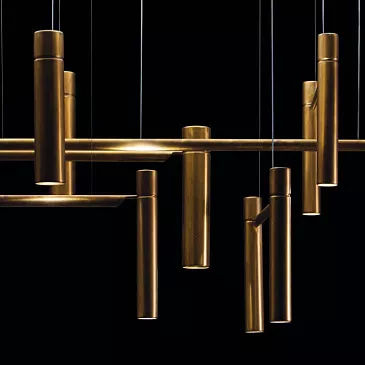 Фото Люстра Tubular Horizontal от Henge