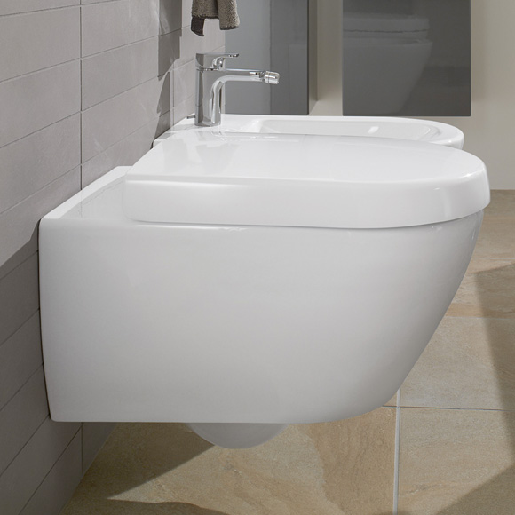 Фото Сиденье с крышкой для компакта, с функцией Quick Release и Soft Closing, 37.5*56.5, крепления из нержавеющей стали, цвет белый