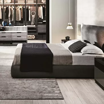 Фото Кровать в стиле минимализм Ribbon Kiwi от Molteni & C
