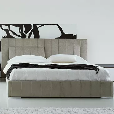 Фото Кровать с функциональным изголовьем High-Wave от Molteni & C