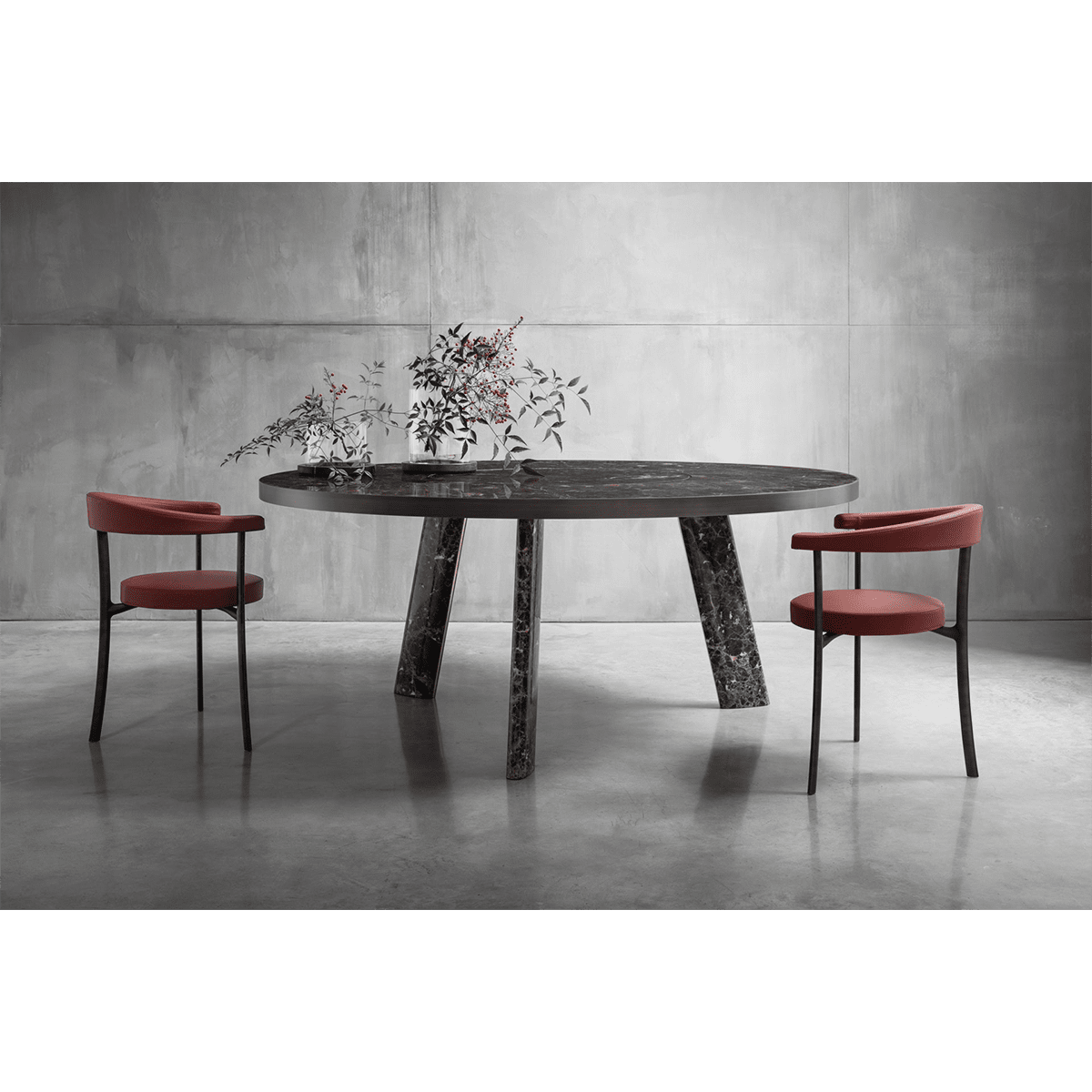 Фото Стол Native Round Dining Ghidini 1961