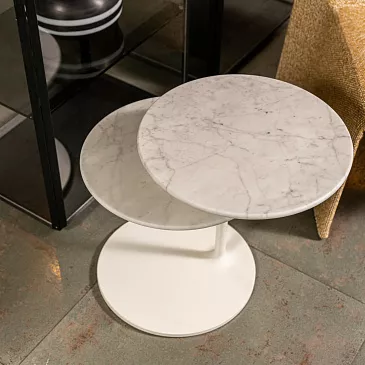 Фото Журнальный столик Vicino white carrara от Molteni & C