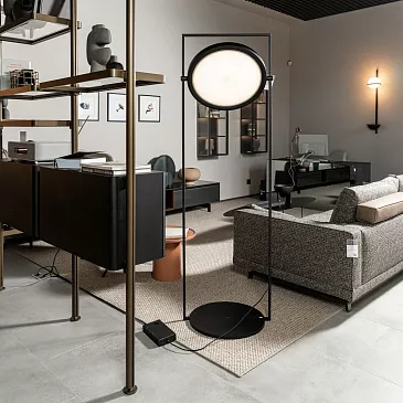 Фото Торшер с зеркалом Dorian Fl от Contardi
