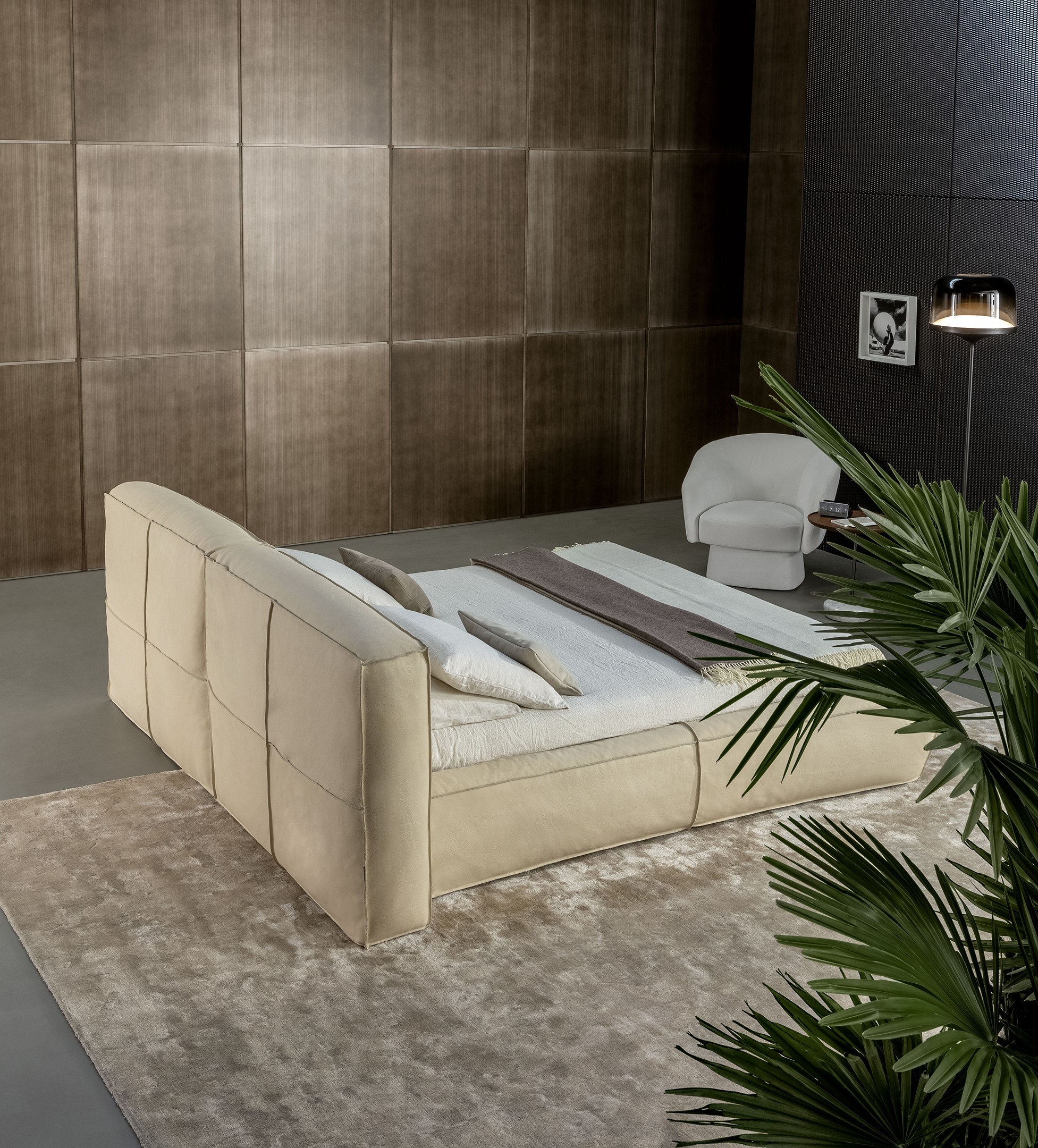 Фото Кровать Fluff от Bonaldo