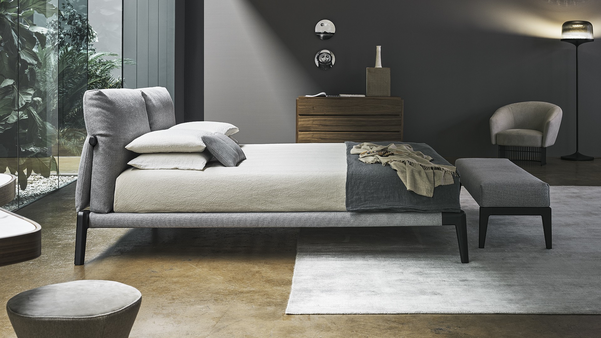Фото Кровать Kriss от Bonaldo