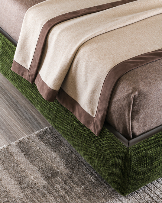 Фото Плед Molteni Sand Plaid PLSAN2424 - Dove grey Nubuck SD930