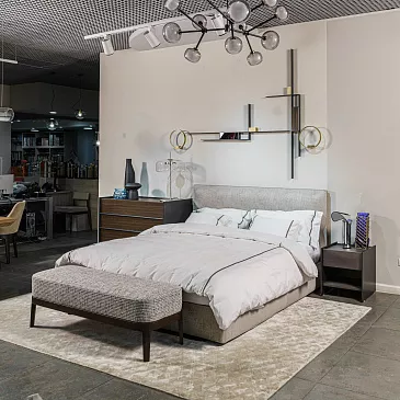 Фото Кровать в стиле минимализм Ribbon от Molteni & C