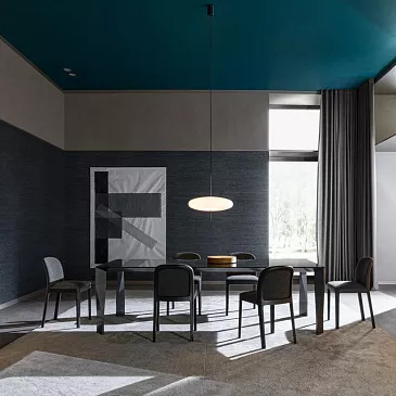 Фото Стул Tea Leather Siria 1291/oak black от Molteni & C
