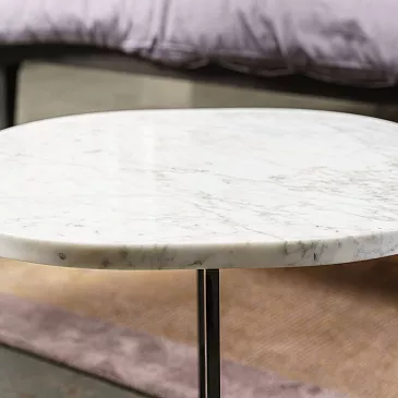 Фото Журнальный столик Domino Next Carrara/Calacatta White от Molteni & C