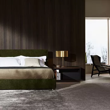 Фото Кровать в стиле минимализм Ribbon от Molteni & C