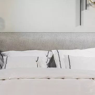 Фото Кровать в стиле минимализм Ribbon от Molteni & C