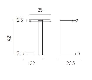 Фото Настольная лампа Henge FLAT LAMP TABLE