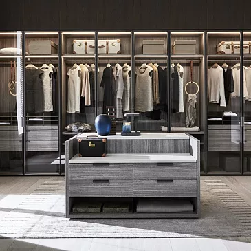Фото Гардеробная система Gliss Walk-In от Molteni & C