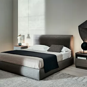 Фото Кровать в стиле минимализм Ribbon Kiwi от Molteni & C