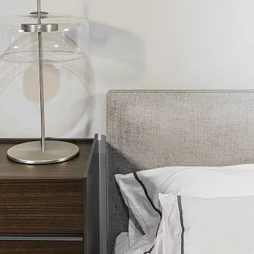 Фото Кровать в стиле минимализм Ribbon от Molteni & C