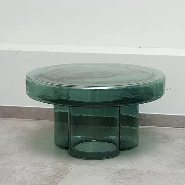 Фото Журнальный столик Soda Petrol Green d55 от Miniforms