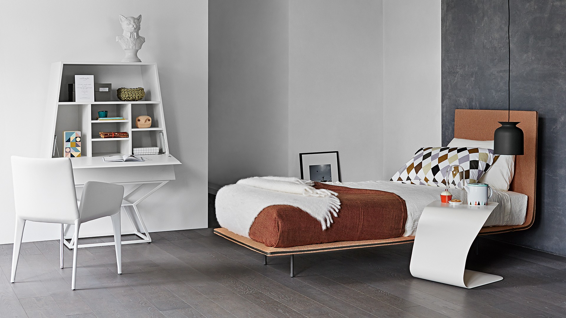 Фото Кровать Thin от Bonaldo