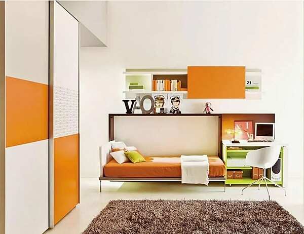 Фото Кровать CLEI Living & Young System POPPI 90 STANDARD