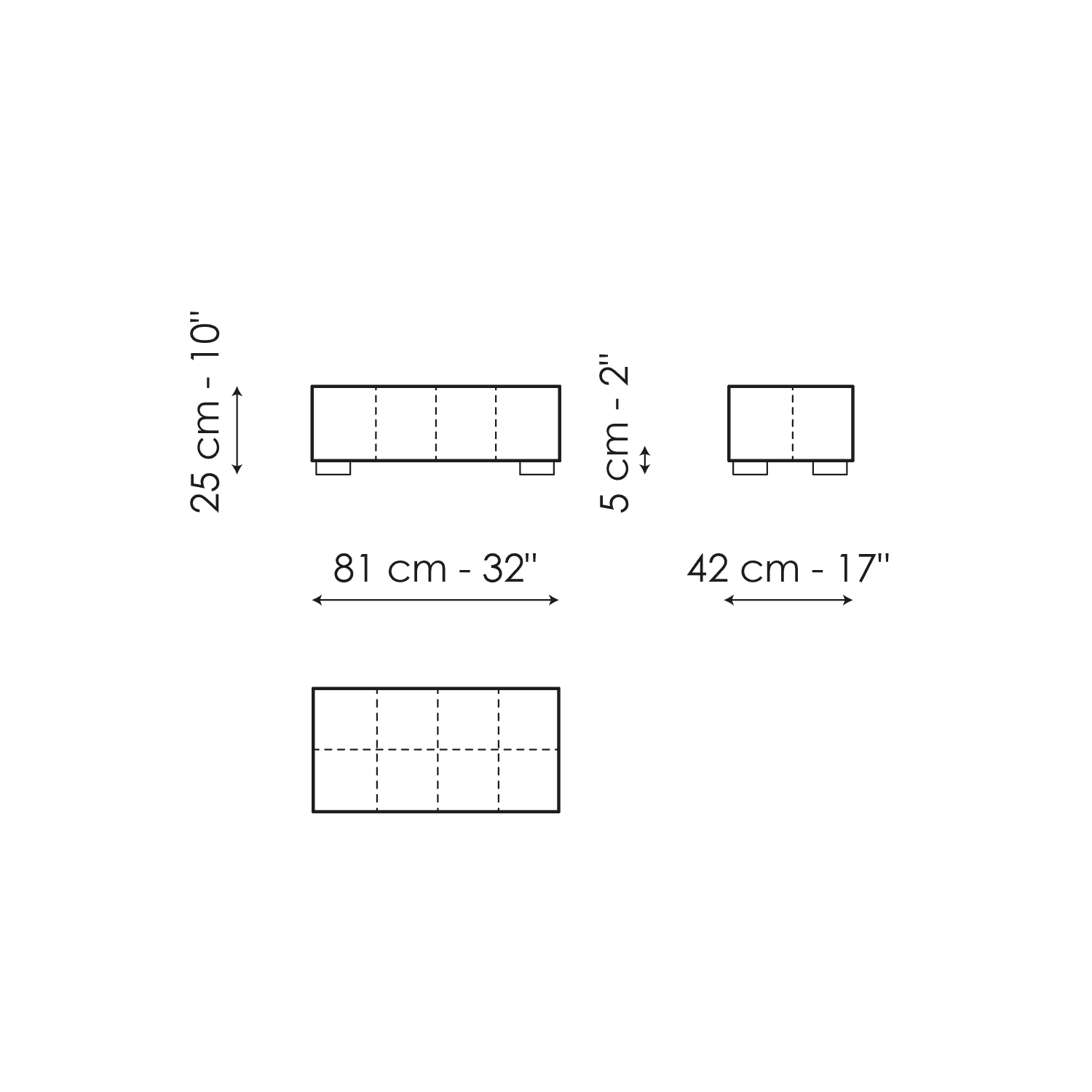 Фото Тумба Squaring от Bonaldo